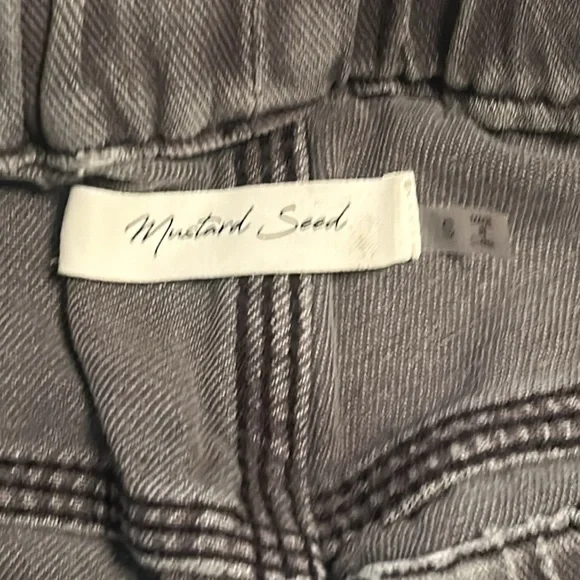 MUSTARD SEED Denim Draw Sting Pants - Small - Picture 10 of 11